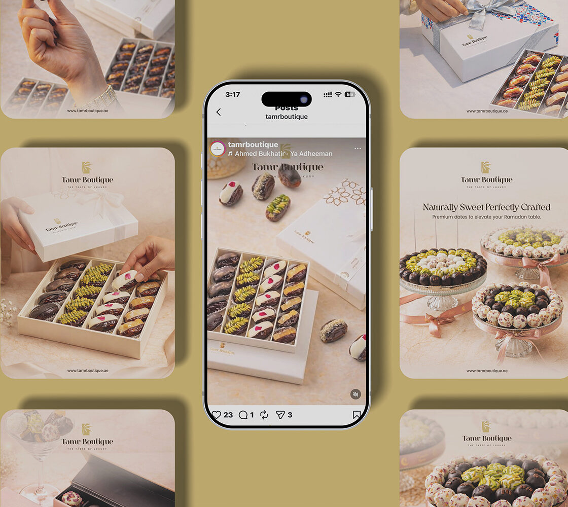 Tamr Boutique digital marketing project image two